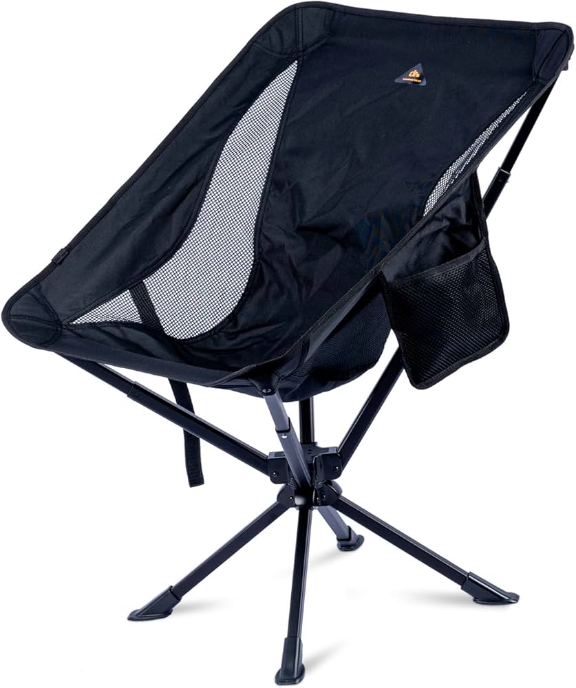 Amazon.co.jp: 【iClimb（アィクライム）】アウトドア回転チェア 回転