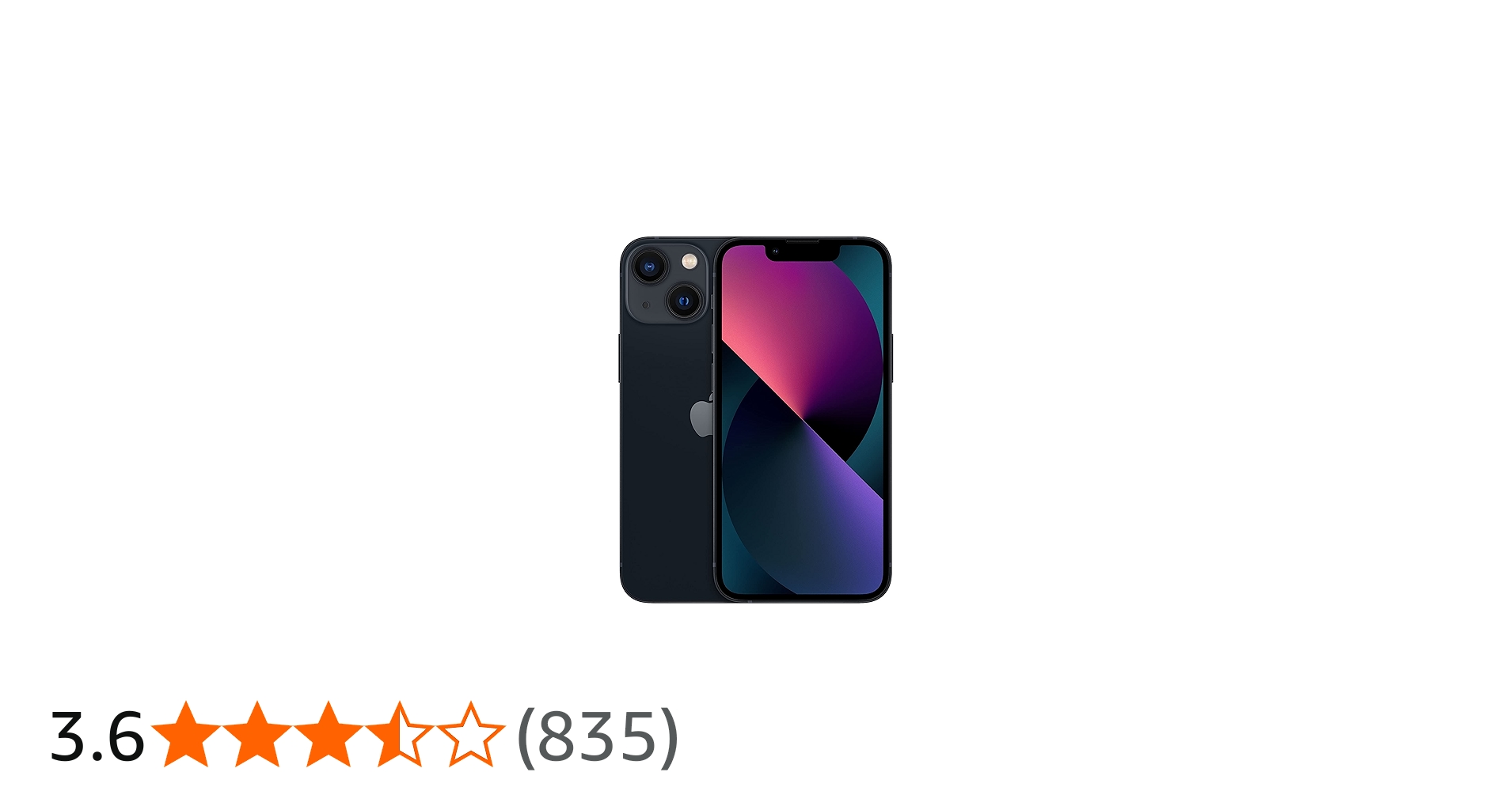 Amazon | 【整備済み品】 Apple iPhone 13 mini 128GB ミッドナイト