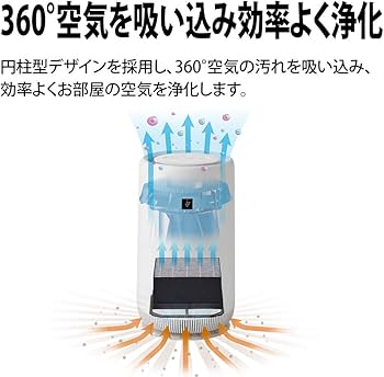 Amazon.co.jp: シャープ プラズマクラスター7000搭載 小型 空気清浄機