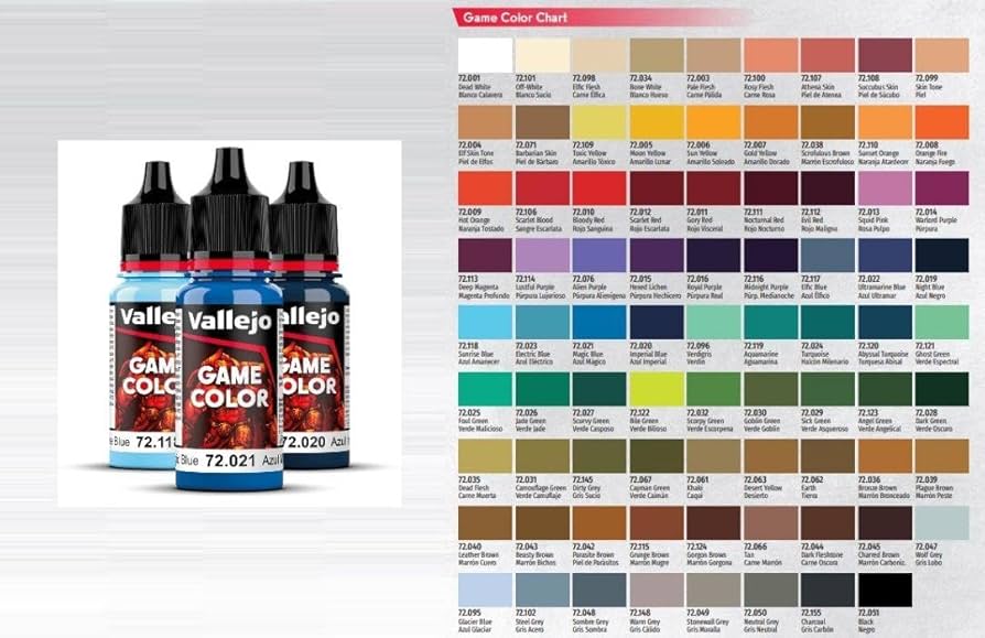 Amazon | ファレホ 新ゲームカラー 全80色セット Vallejo Game Color