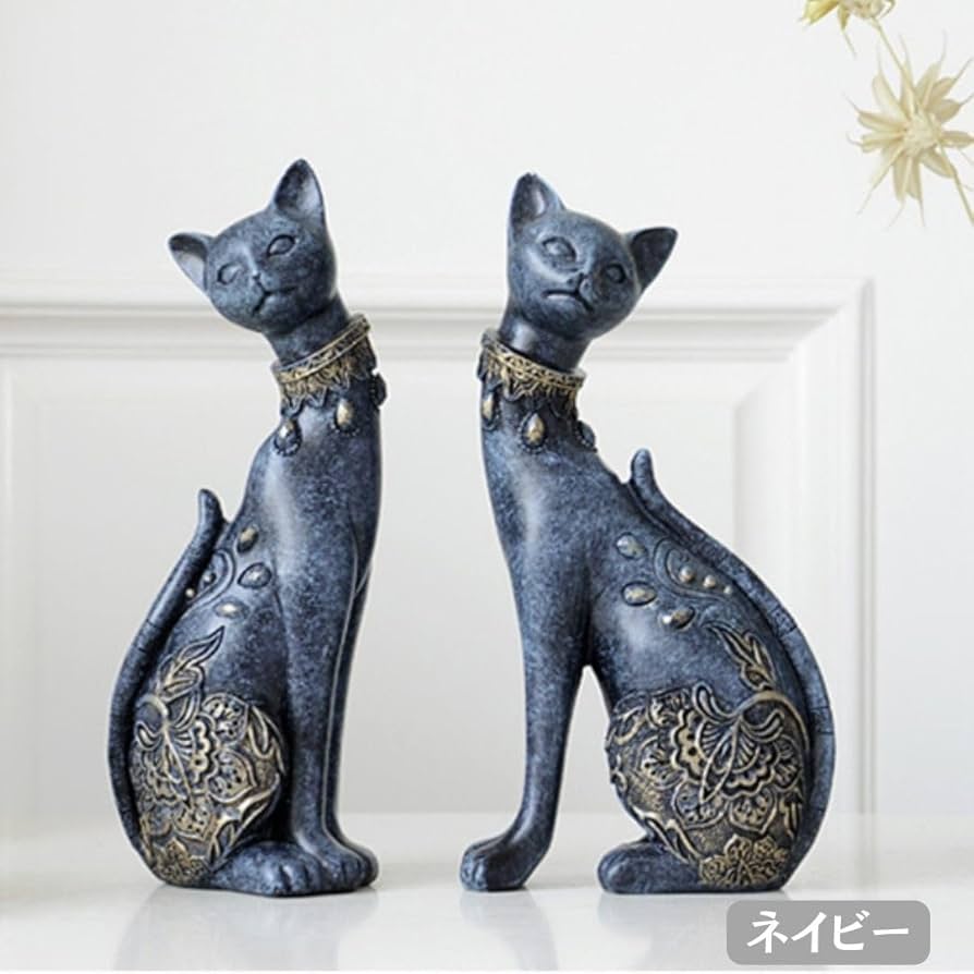 Amazon.co.jp: [AiO JAPAN] 置物 マジェスティック アラビアンキャット