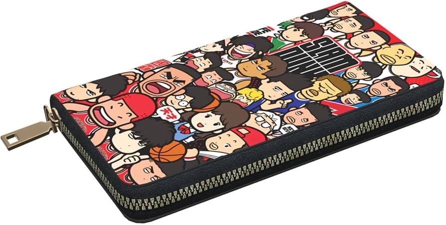 Amazon.co.jp: 財布 スラムダンク 長財布 レザー ながざいふ 小銭入れ