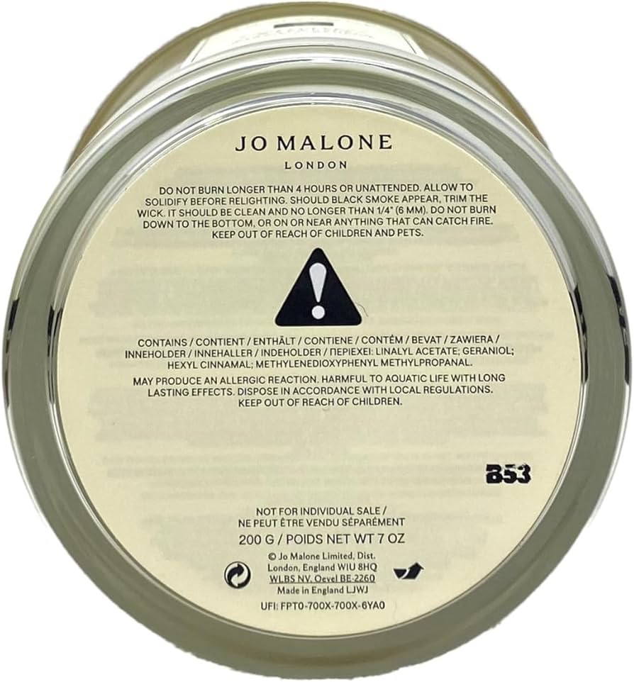 Amazon.com: Jo Malone London English Pear & Freesia Scented Candle
