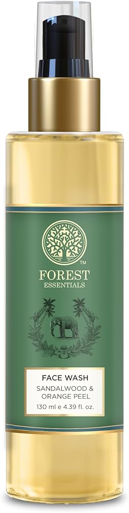 Amazon.com: Forest Essentials Facial Cleanser Sandalwood & Orange