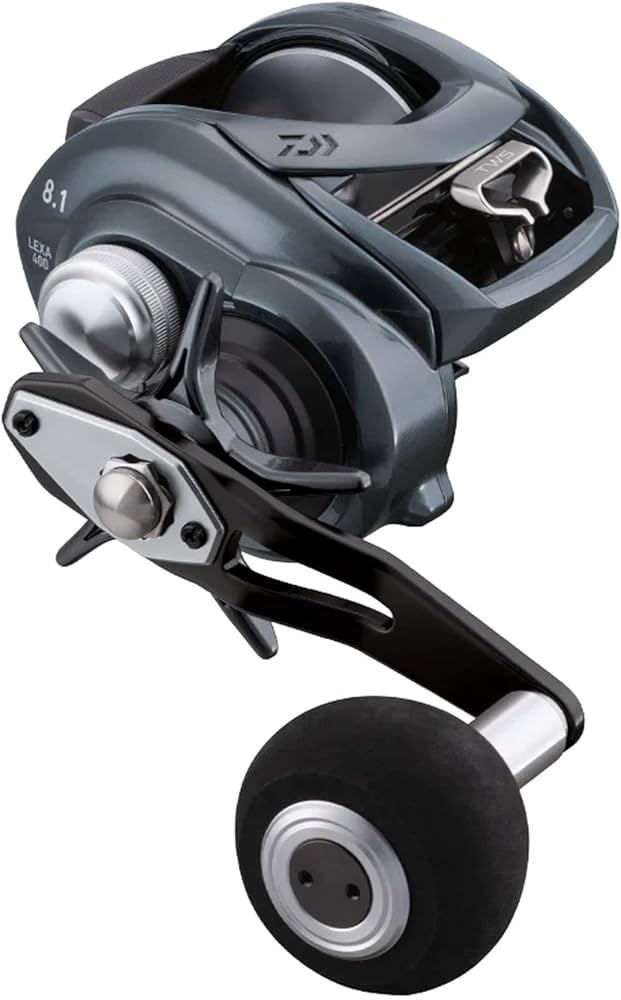 Amazon.com : Daiwa Lexa TW400HL-P 7.1:1 8 Ball Bearing : Sports