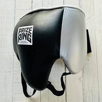 Amazon | PRIZE RING ボクシング用カッププロテクター 黒／シルバー L