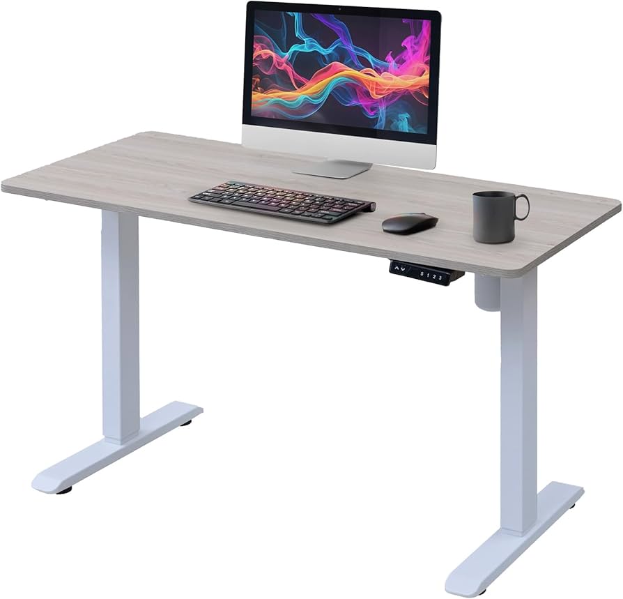 Amazon.co.jp: 山善(YAMAZEN) 昇降デスク 電動 昇降式デスク 一枚板