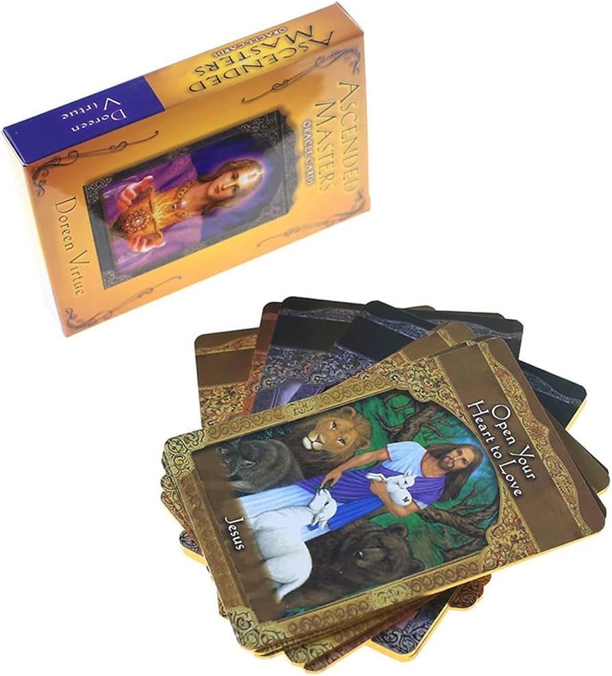 Amazon.co.jp: KETOY 44アセンデッドマスターオラクルカード、息をの