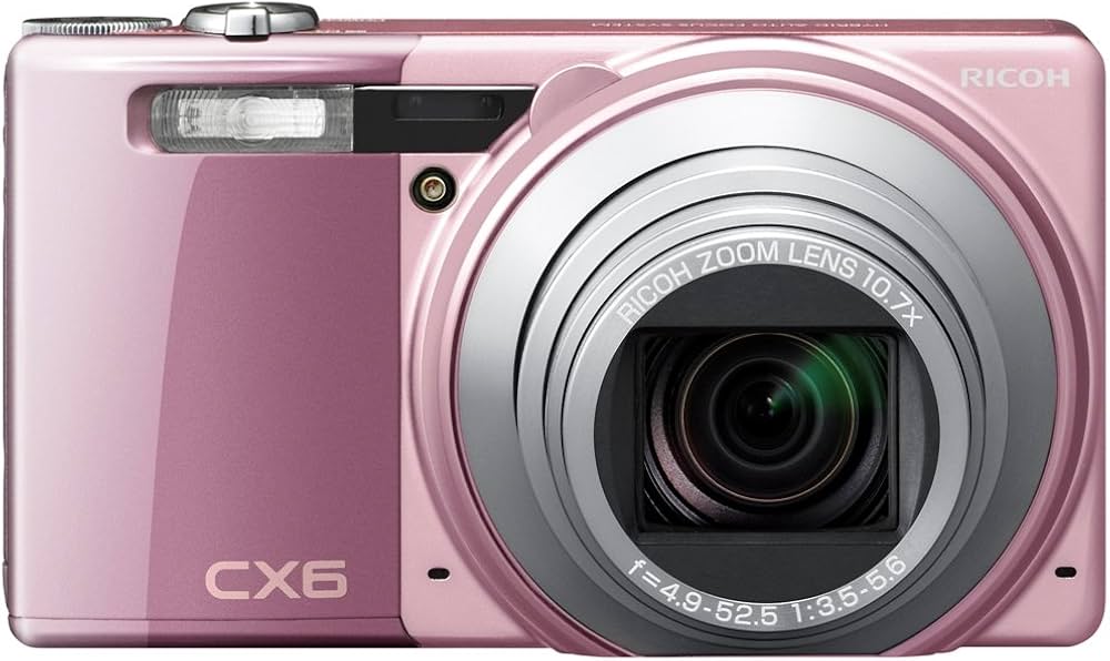 Amazon | RICOH デジタルカメラ CX6ピンク CX6-PK | コンパクト 通販