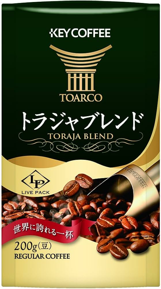 Amazon.co.jp: キーコーヒー LP トラジャブレンド 200g (豆) : 食品