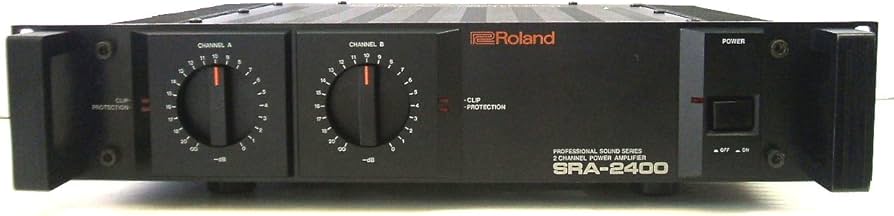 Amazon | Roland ステレオパワーアンプ SRA-2400 | プロ用