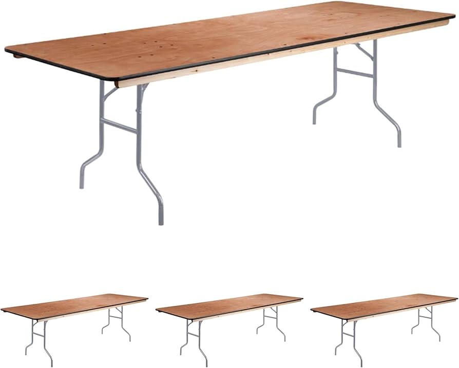 Amazon.com: TentandTable 8 Foot (96 Inch) Folding Table, Foldable