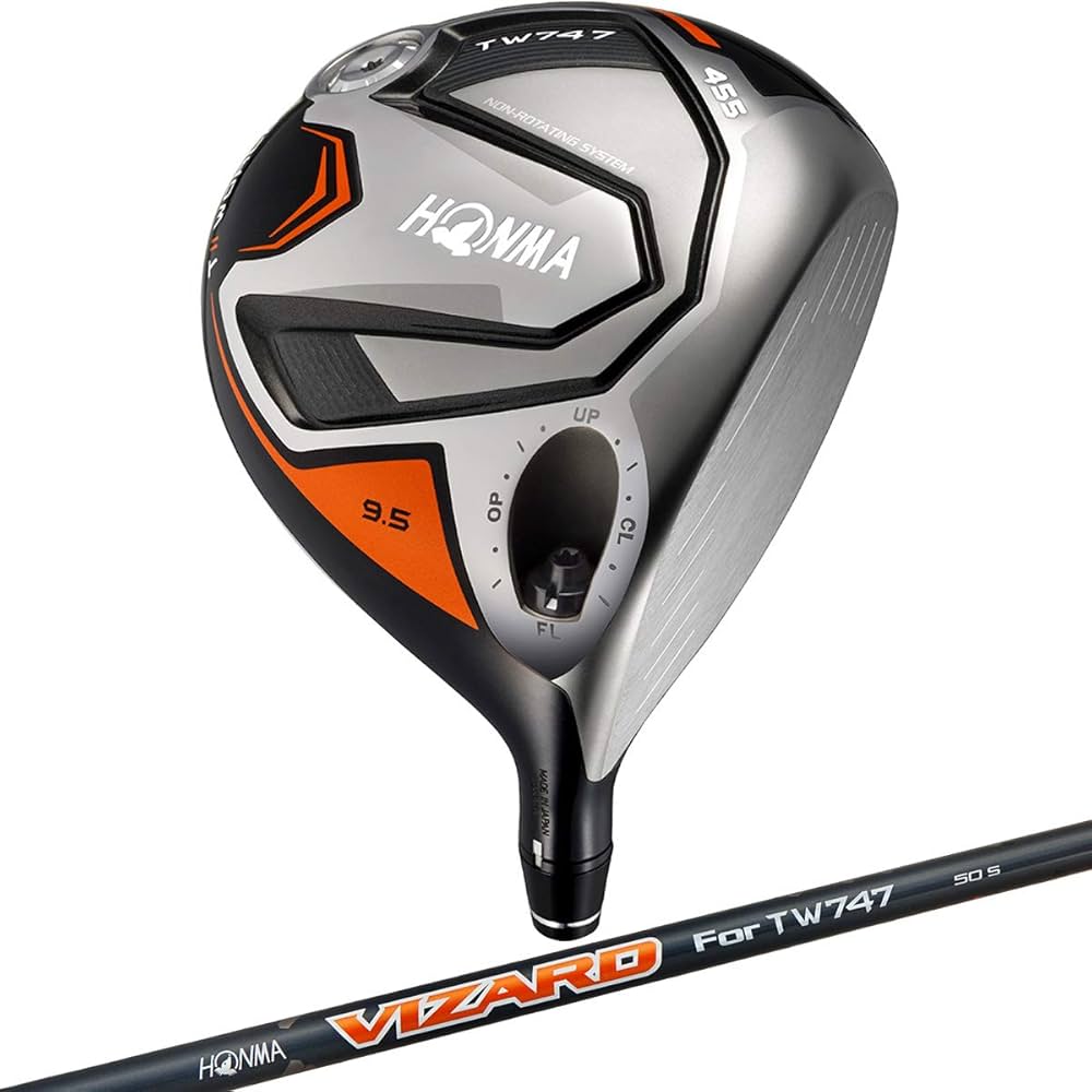 Amazon.co.jp: ホンマゴルフ ツアーワールド TW747 455 ドライバー