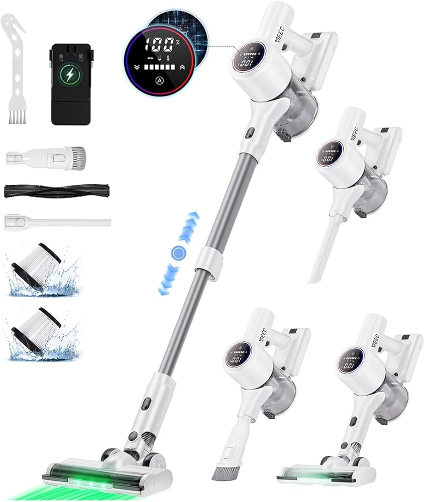 Amazon | 掃除機 コードレス【史上初の革新！AI汚れ自動検知＆65Kpa真