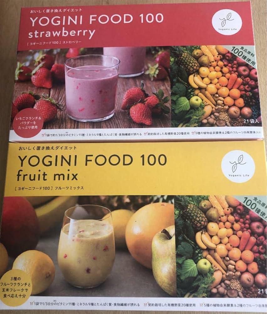 YOGINI FOOD 100 Strawberry 【公式通販】