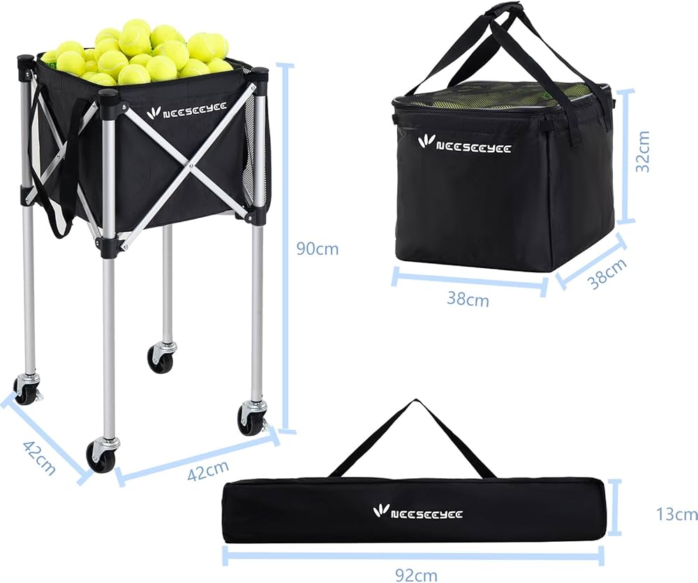 princeテニスボールバスケット ロックピンキャスター付 定価22000円