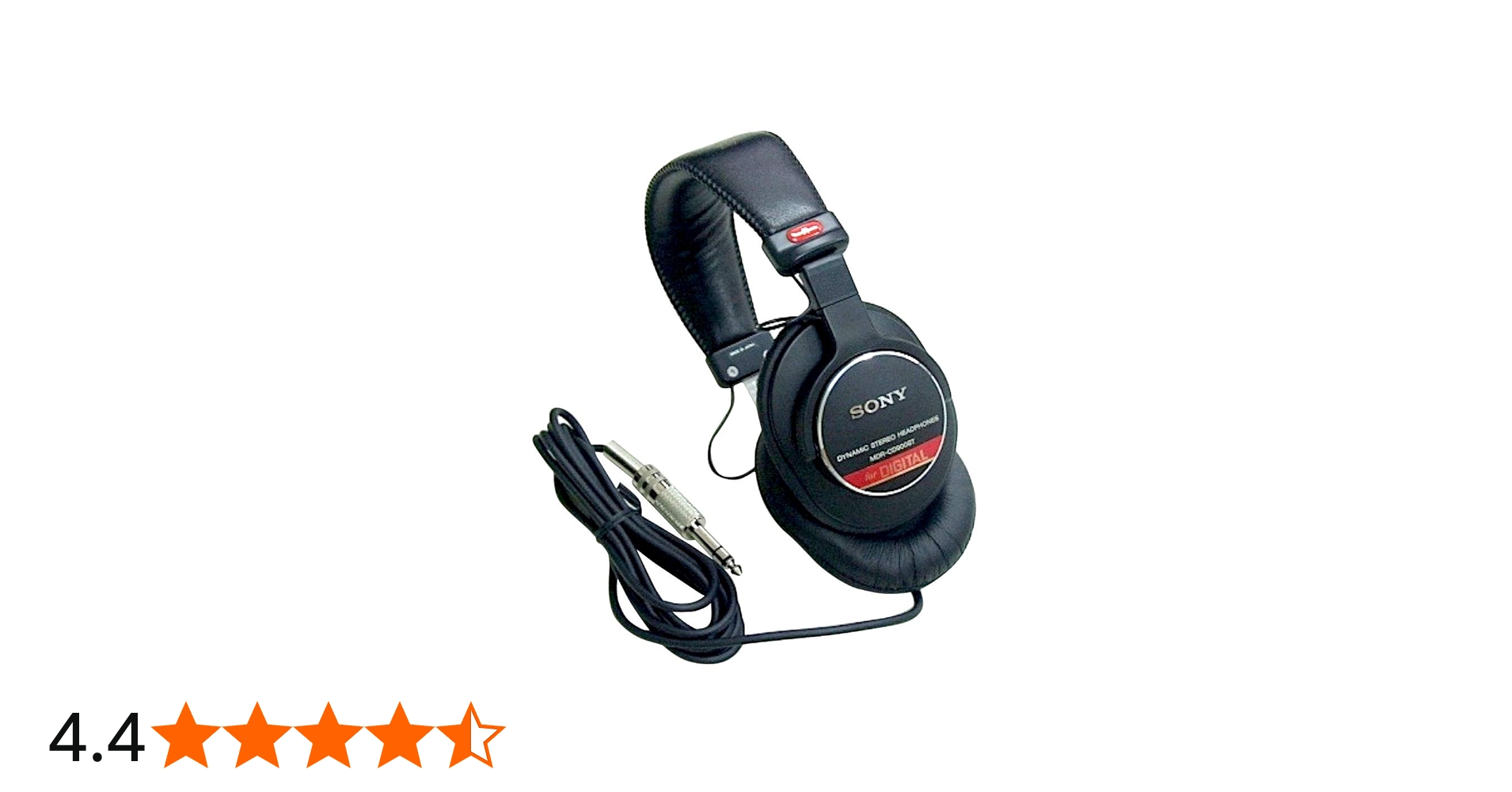 Amazon | SONY 有線 密閉型スタジオモニターヘッドホン 黒 MDR-CD900ST