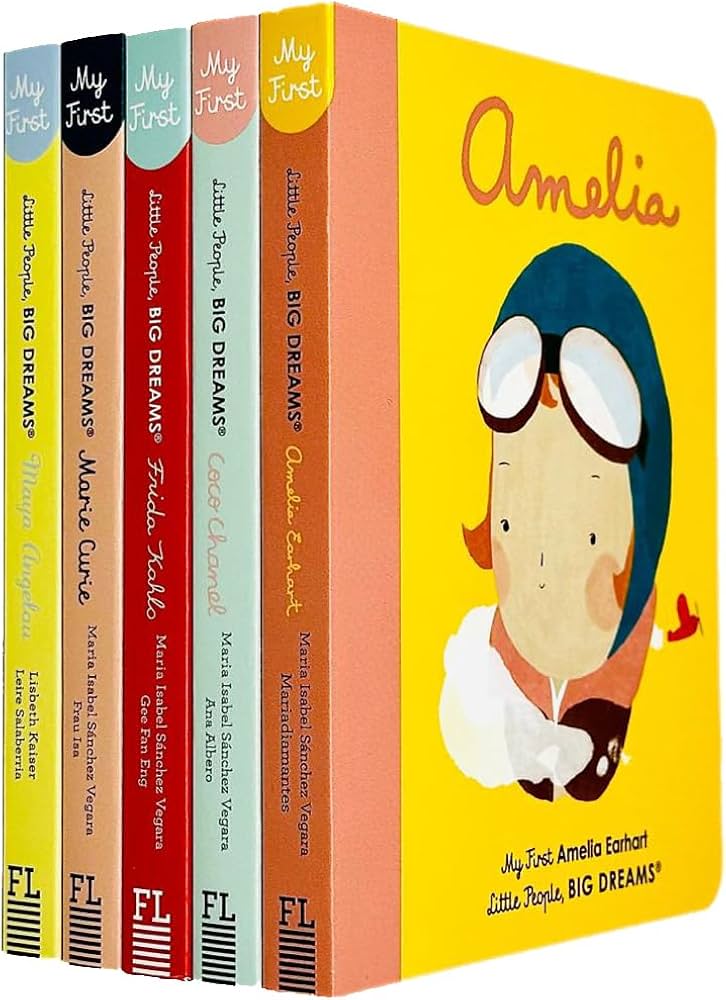 Little people, big dreams series 1 : 5 books collection bundle set