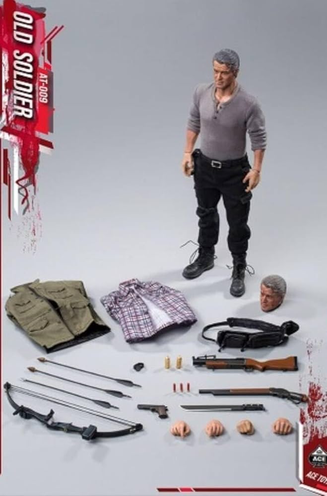 Amazon.co.jp: 1/6 ランボー ラスト・ブラッド アクションフィギュア