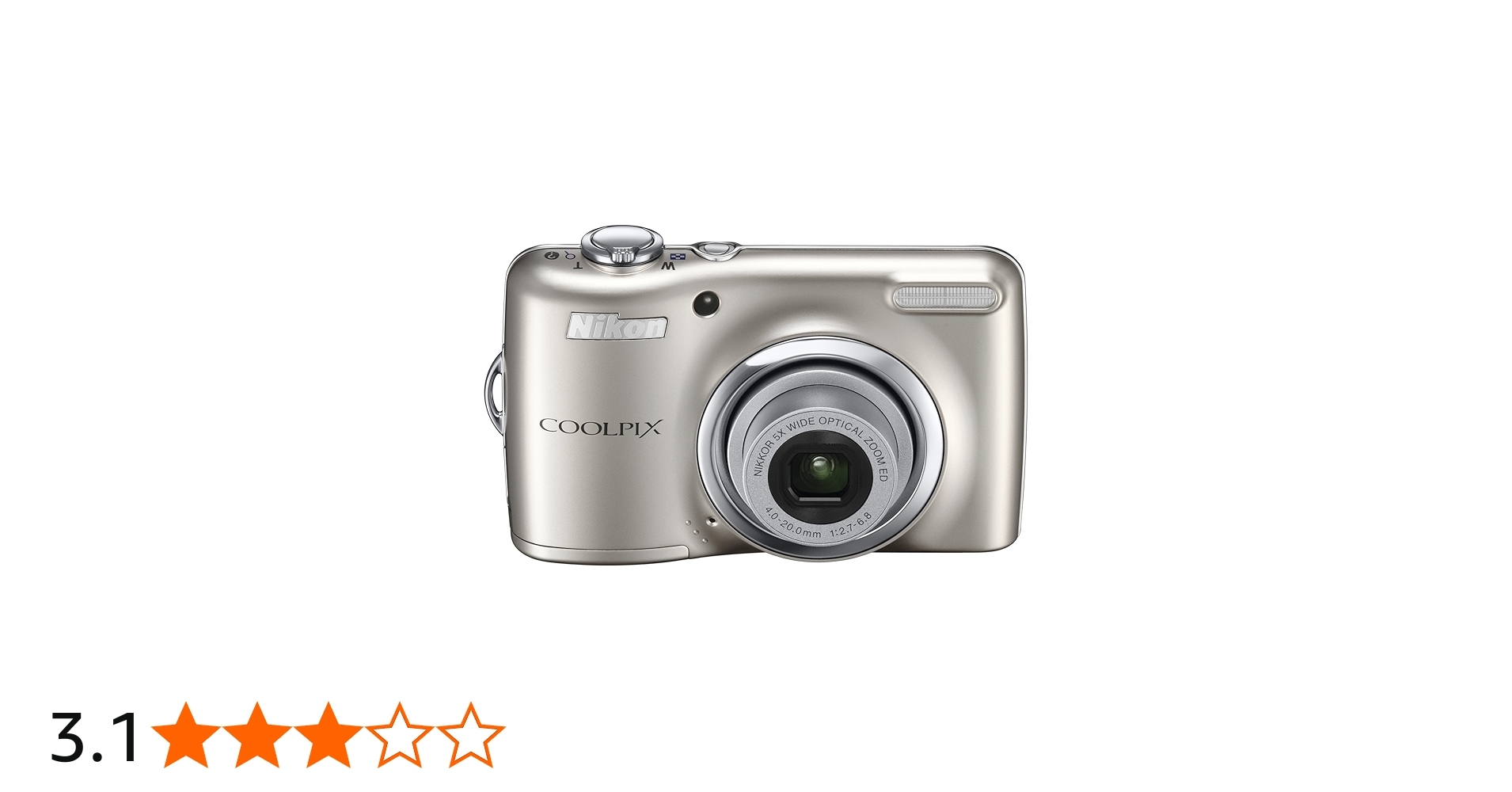 Amazon | NikonデジタルカメラCOOLPIX L23 シルバー L23SL 1000万画素