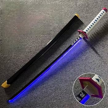 Amazon.co.jp: 我妻 善逸 冨岡 義勇 鬼滅の刃 コスプレ道具 LED発光 熱