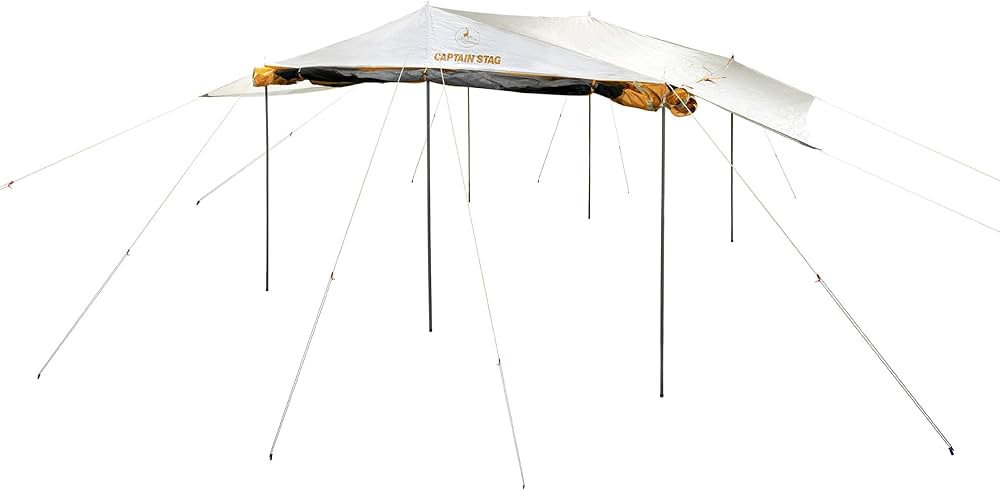 Amazon | キャプテンスタッグ BBQ用 テント タープ キャノピー付き