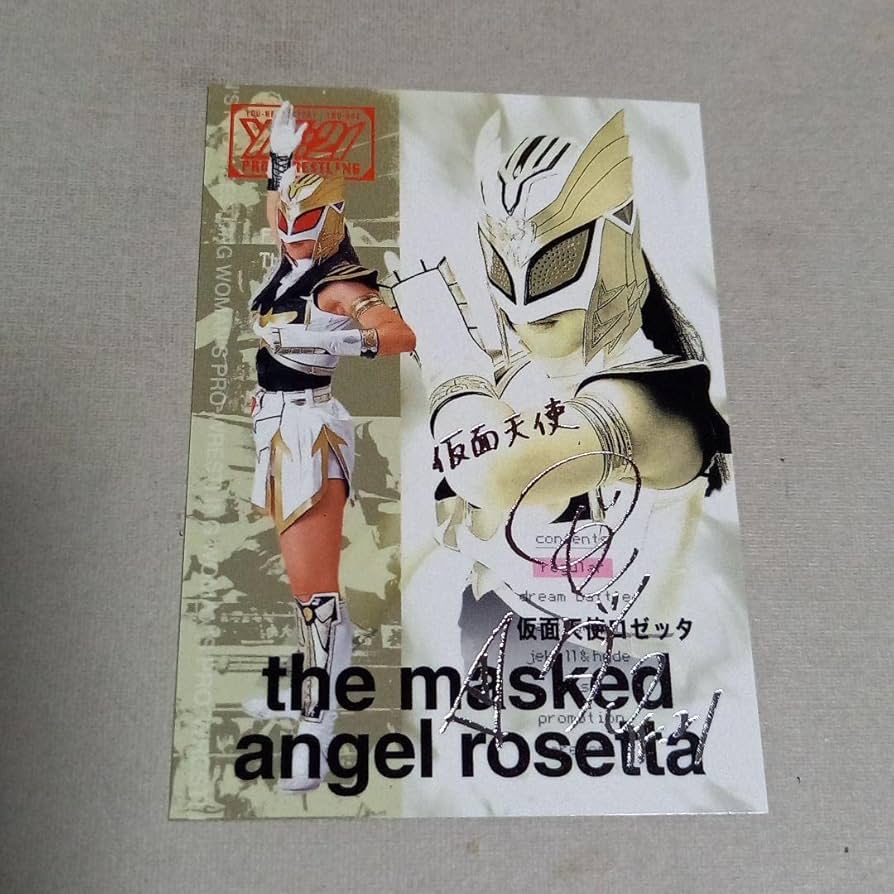 Amazon.co.jp: 女子プロレス 仮面天使ロゼッタ 印刷シルバーサイン