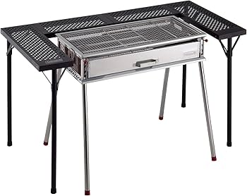 Amazon | Coleman(コールマン) テーブル 3ウェイBBQテーブルセット