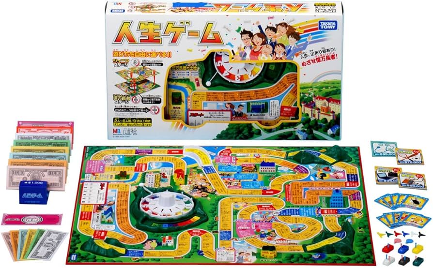 Amazon.co.jp: The Game of Life (Jinsei Game) : Toys & Games