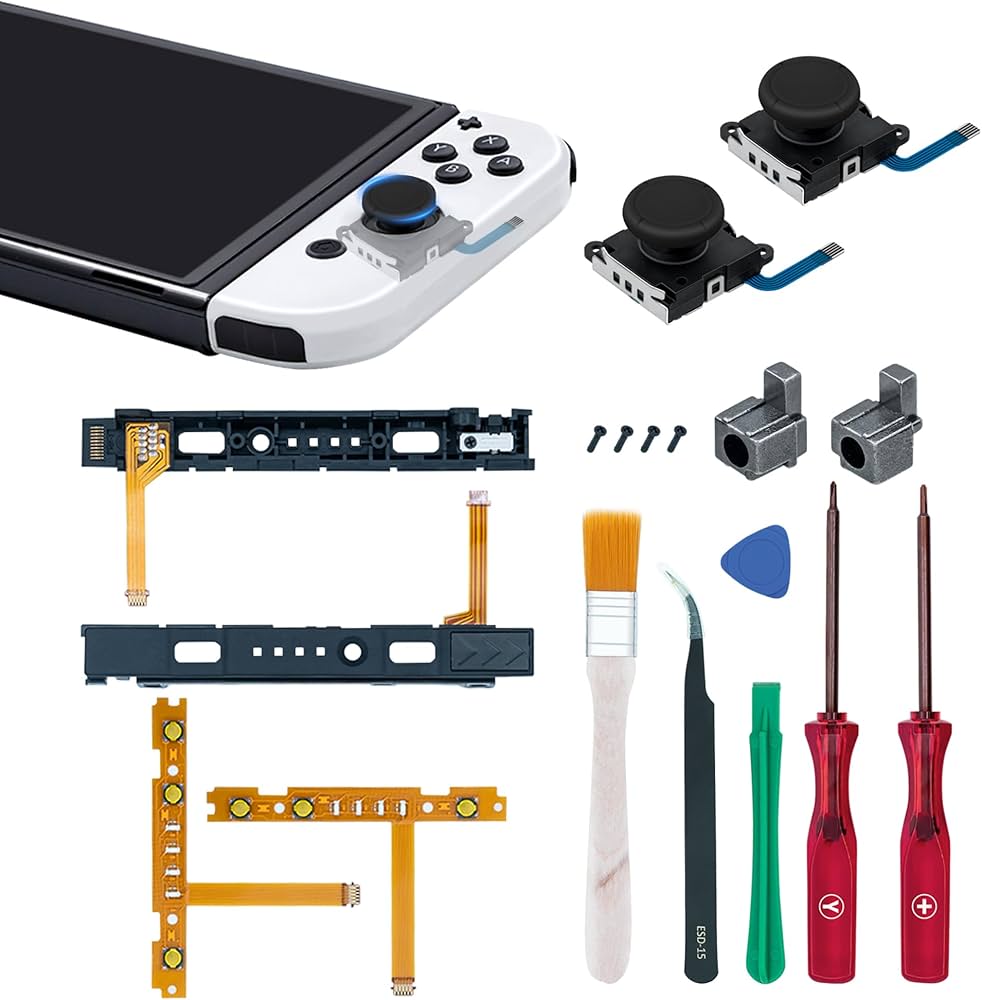 Amazon.co.jp: Mcbazel Switch Joy-con対応 修理部品セット 有機EL