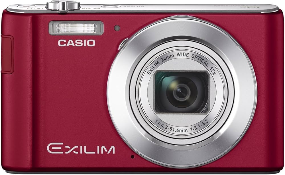 Amazon | CASIO デジタルカメラ EXILIM EX-ZS240RD 手ブレに強い光学12