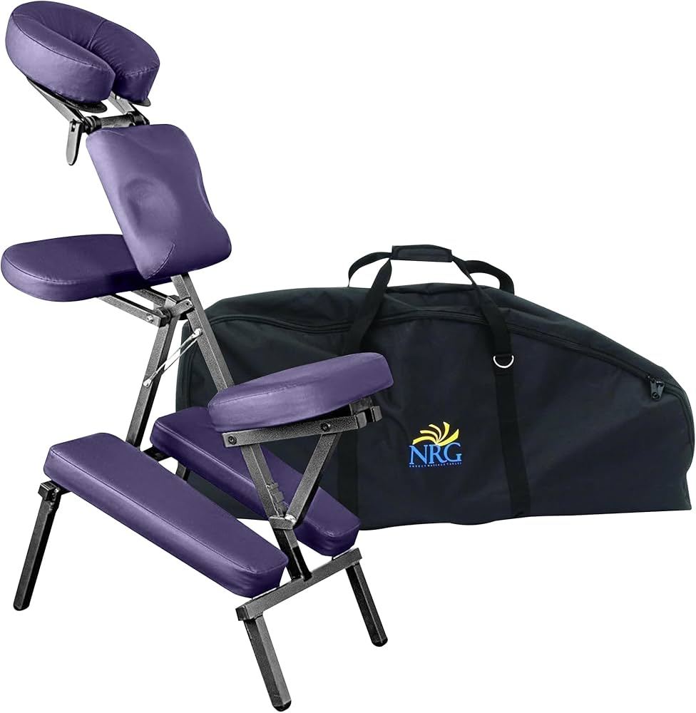 Amazon.com: NRG Grasshopper Portable Massage Chair - Fully