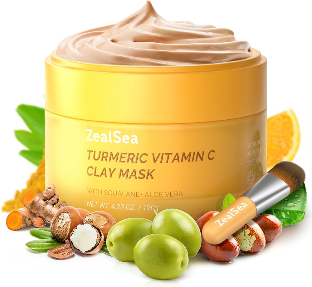 Amazon.com : ZealSea Vitamin C American Kaolin Clay Mask with