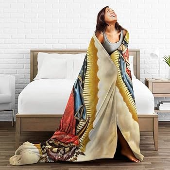 Amazon.com: Virgin Mary Throw Blanket Ultra-Soft Micro Fleece