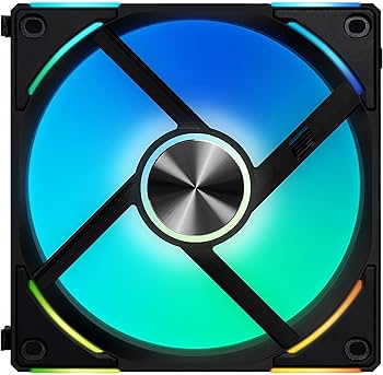 Amazon.co.jp: LIANLI 連結型ケースファン UNI FAN AL120 V2 ブラック