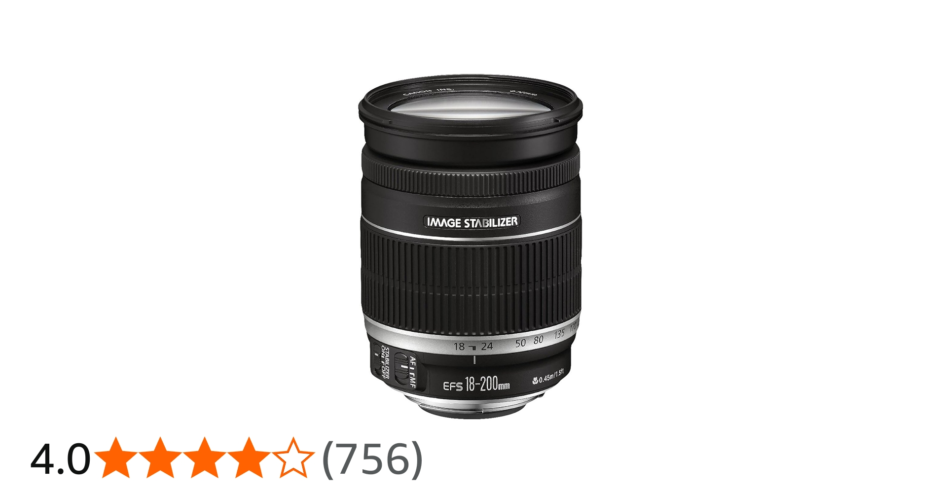 ⭐️これ一本で幅広く⭐️Canon EF-S 18-200mm IS 押し活に ⭐️これ一