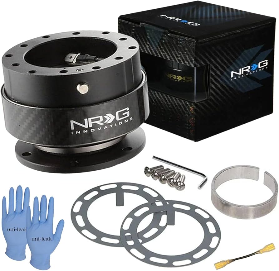 クイックリリース NRG製 ステアリングボス レンチン音 NRGクイック