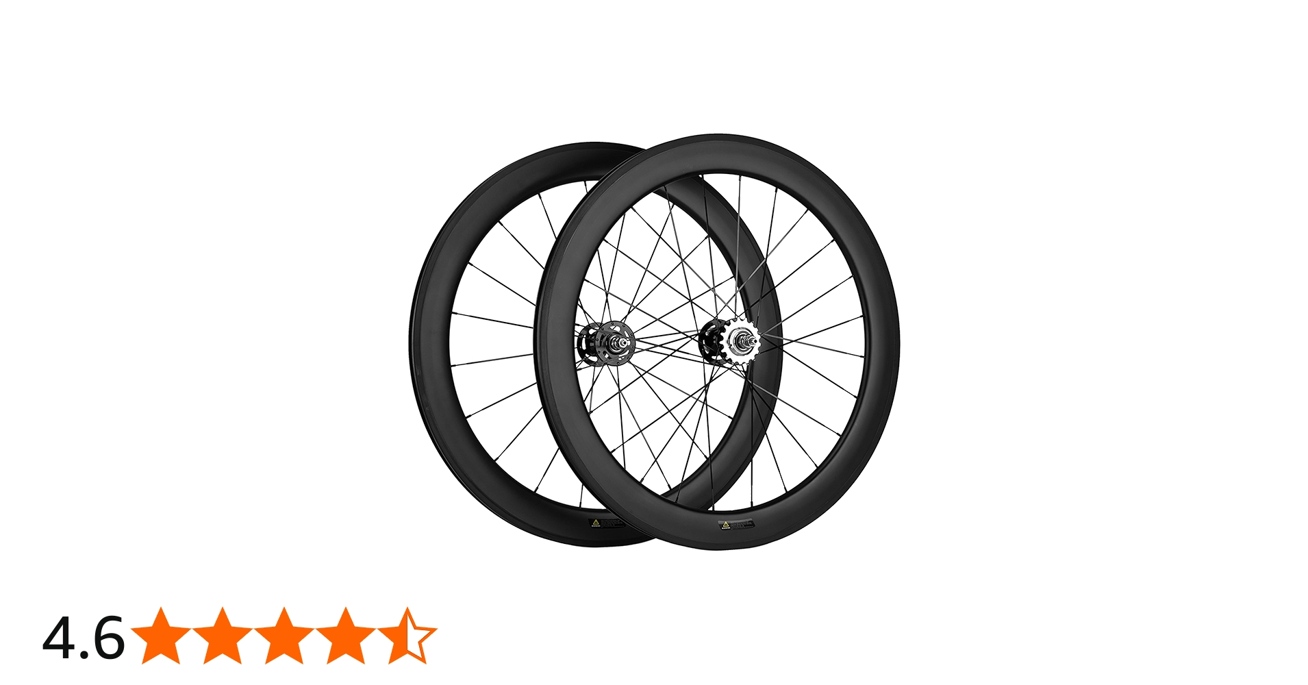 Amazon | SUPERTEAMカーボンホイール700C固定ギアホイールセット (50mm