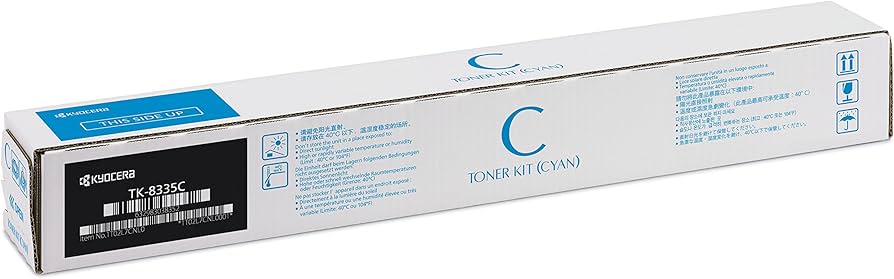 Amazon.com: Kyocera Toner Cartridge TK-8335 C - Cyan - 12.000