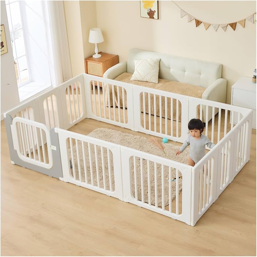 Amazon.co.jp: GU MODE ベビーサークル 置くだけ ベビーゲート ベビー