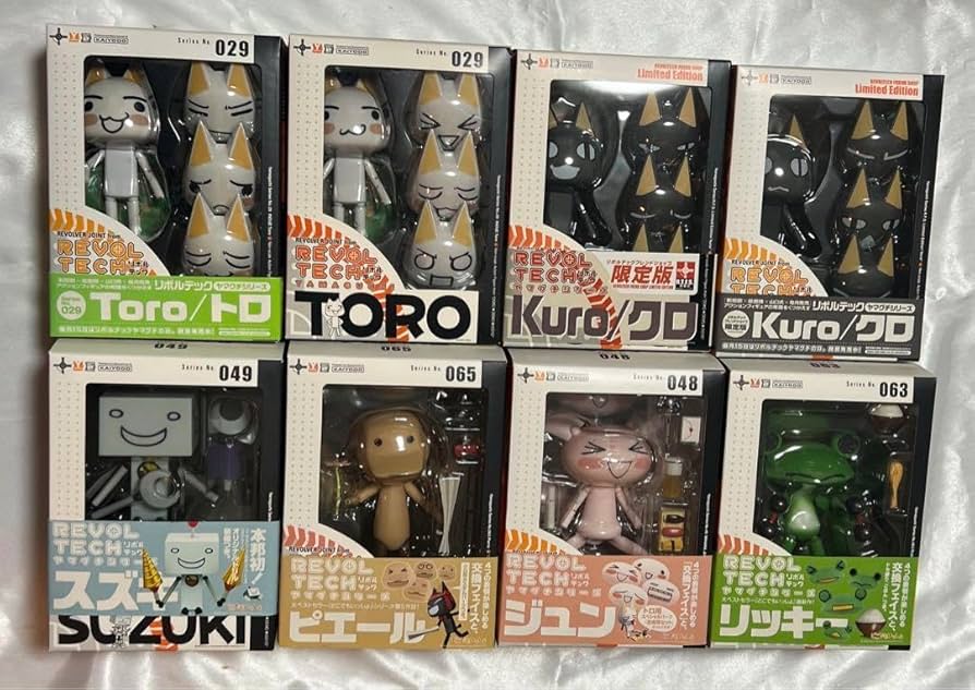 リボルテックヤマグチ どこでもいっしょ トロとクロのセット Amazon.co