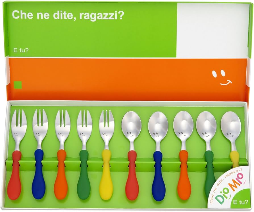 Amazon｜ディオ・ミーオ カトラリー 10本セット 346-014｜カトラリー