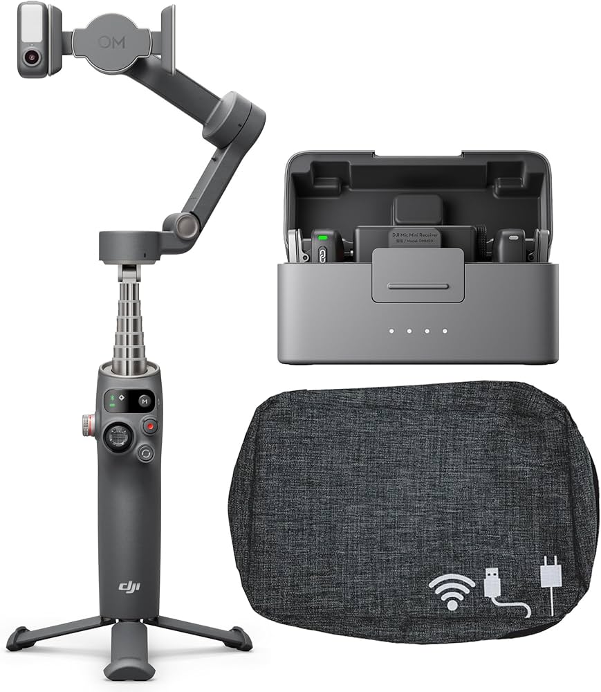 DJI Osmo Mobile 7P Gimbal with Multifunctional Module and 7th Gen