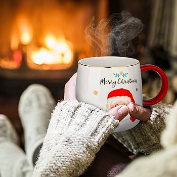 Amazon.co.jp: クリスマスマグカップ コーヒーカップ サンタクロース