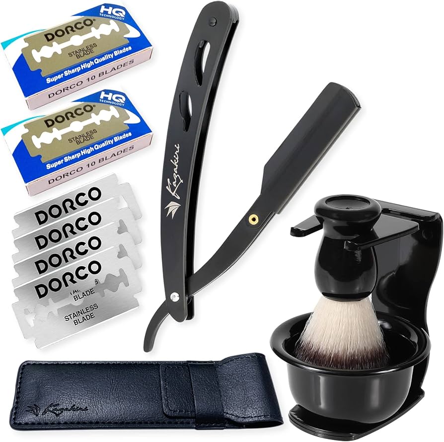 Amazon.co.jp: Kazakiri 感動深剃り カミソリ 【プロ理容師が監修】 髭