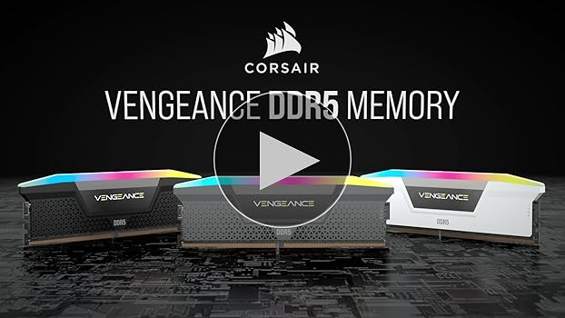 CORSAIR Vengence RGB DDR5 RAM 32GB (2x16GB) 6000MHz CL36-44-44-96