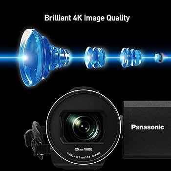 Amazon.com : Panasonic VX3 (HC-VX3) 4K Camcorder, Lightweight