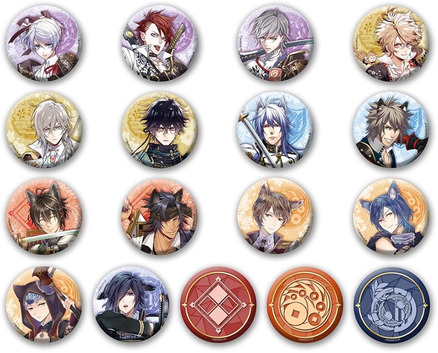 Amazon | 戦刻ナイトブラッド 缶バッジ+(プラス) Ver.B (BOX) | バッジ