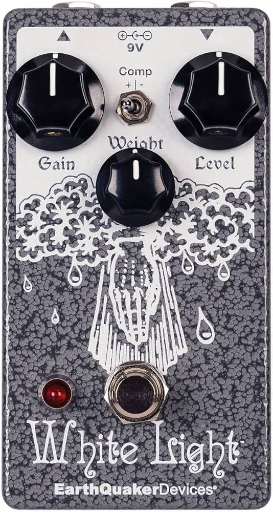 Amazon | EarthQuaker Devices White Light OD Hammered エフェクタ