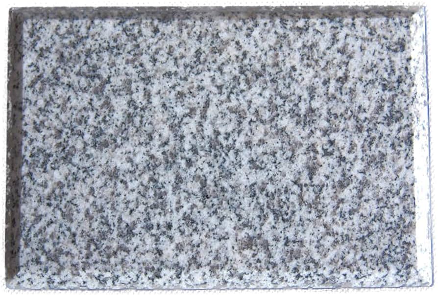 Amazon.co.jp: 石板 御影石の置き石 プレート皿 石の飾り台 長方形